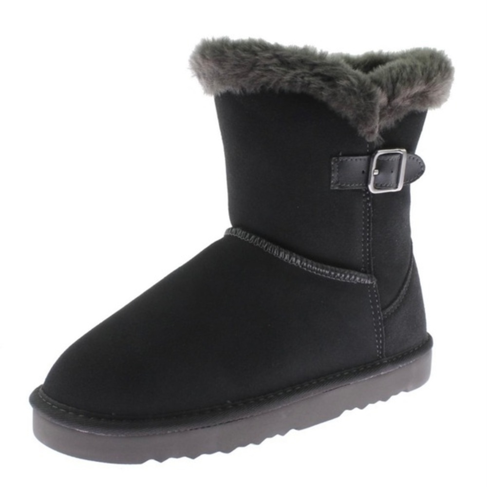 New Style & Co. Suede Faux Fur Lined Winter Boots​